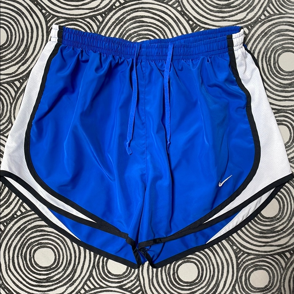 LIKE NEW!! NIKE TEMPO Blue & White Athletic Running Shorts